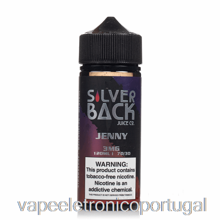 Vape Eletrônico Jenny - Silverback Juice Co. - 120ml 0mg